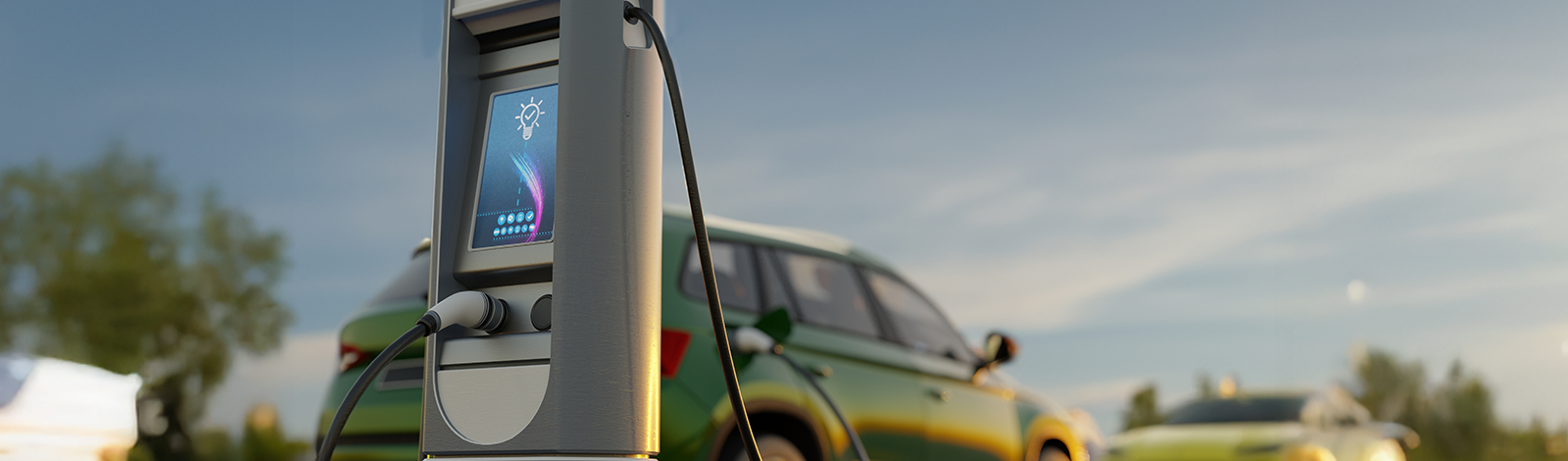 Stacja ładowania samochodu elektrycznego 
