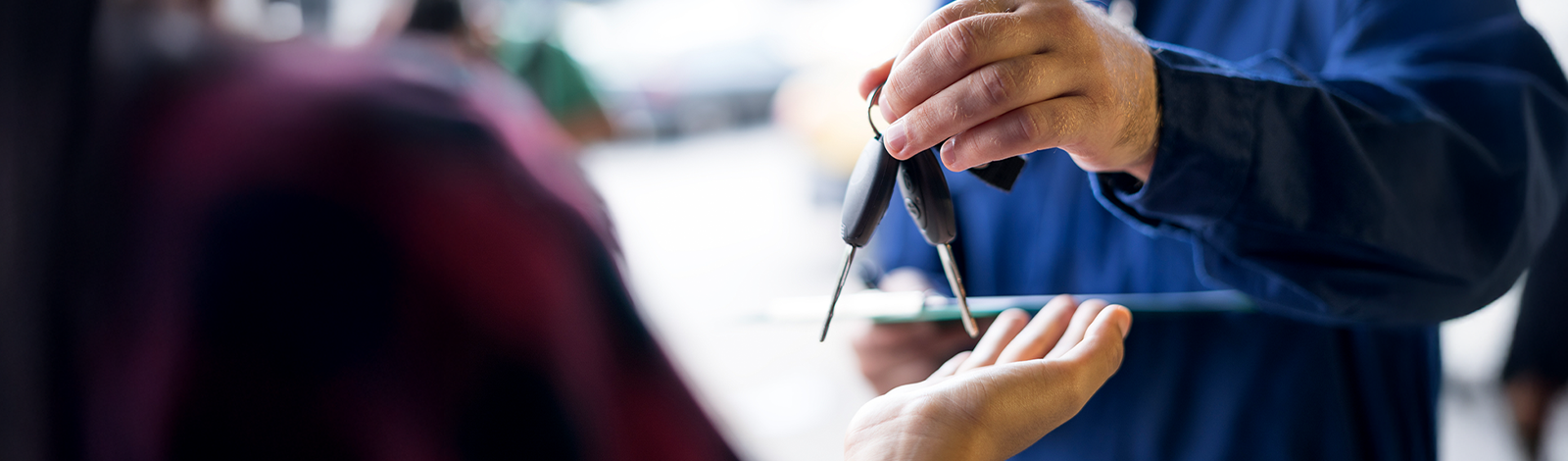 Kluczyki do auta zastępczego